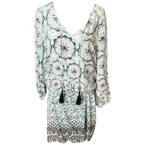 Green Dragon Boho Dress